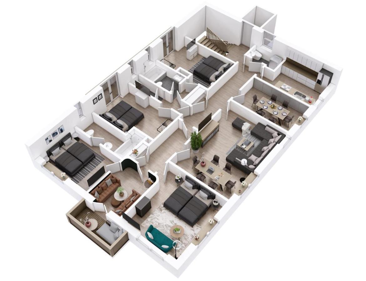 Morehome Apartments, Center,Parking 180Qm Bad Wörishofen Exterior foto